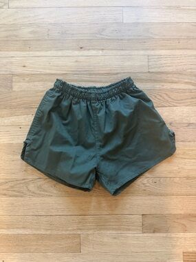 Vintage cotton track shorts